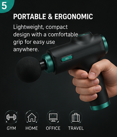 OES 8-in-1 Deep Tissue Massage Gun