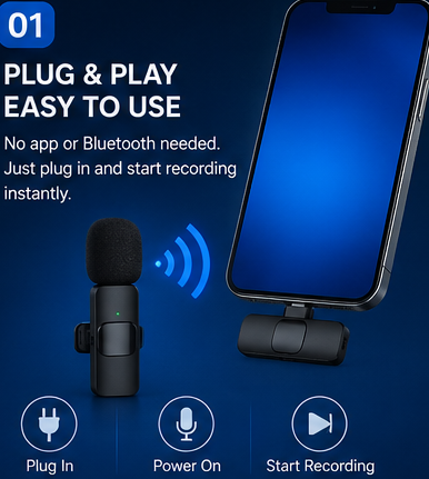 Wireless Bluetooth Microphone