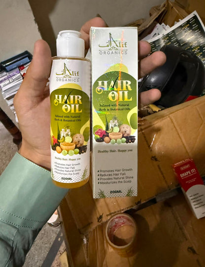 Alif Organics Herbal Hair Oil