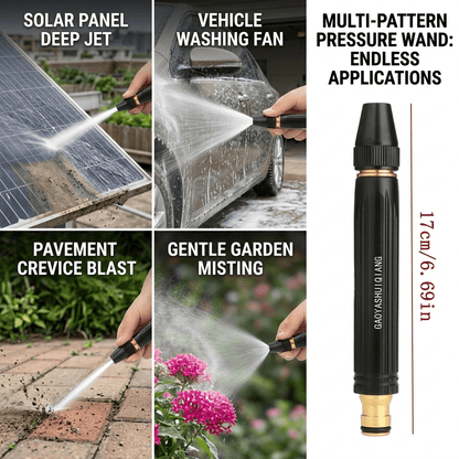 High Pressure Adjustable Garden Hose Spray Nozzle