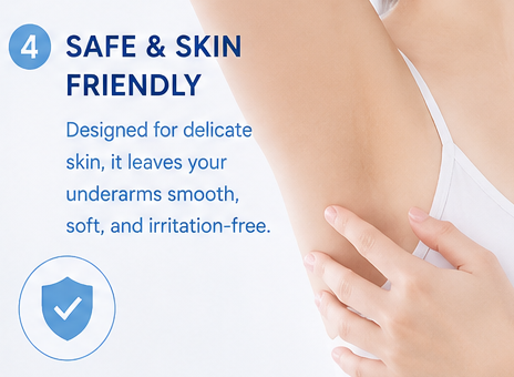 Rechargeable Electric Underarm Hair Remover