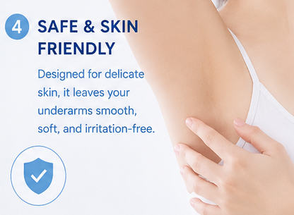 Rechargeable Electric Underarm Hair Remover