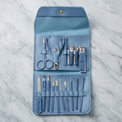 18-in-1 Professional Manicure & Pedicure Nail Care Kit