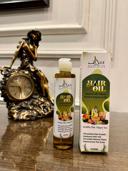 Alif Organics Herbal Hair Oil