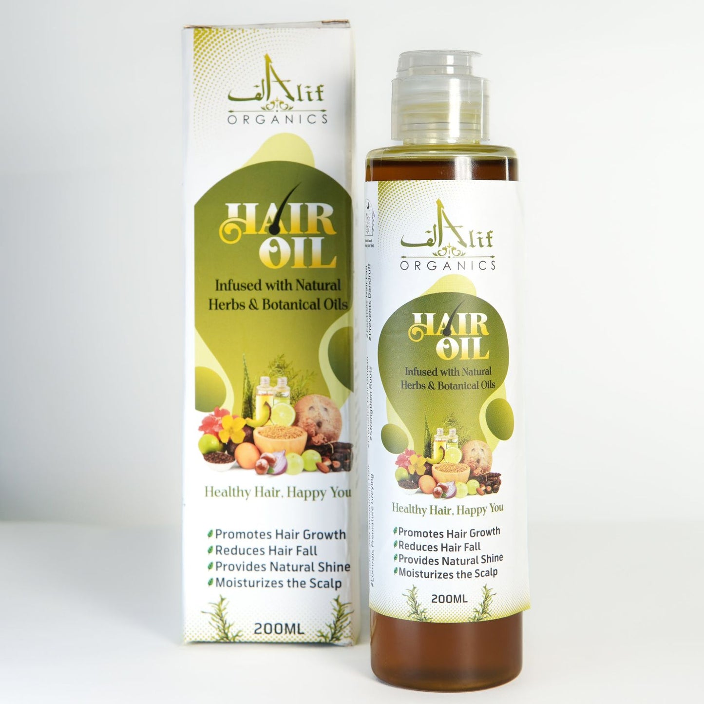 Alif Organics Herbal Hair Oil
