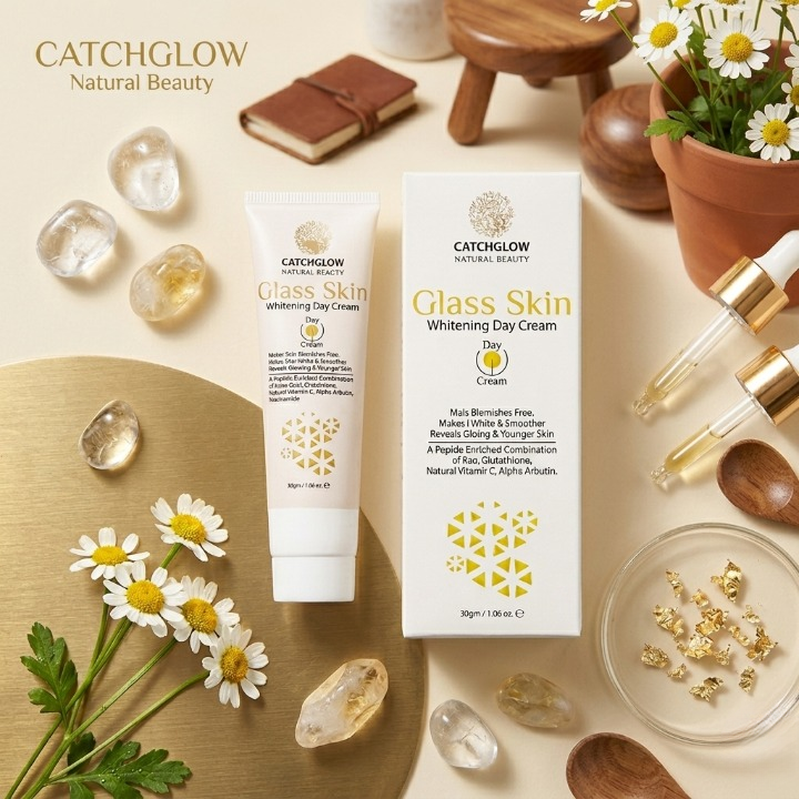 CatchGlow Glass Skin Whitening Day Cream