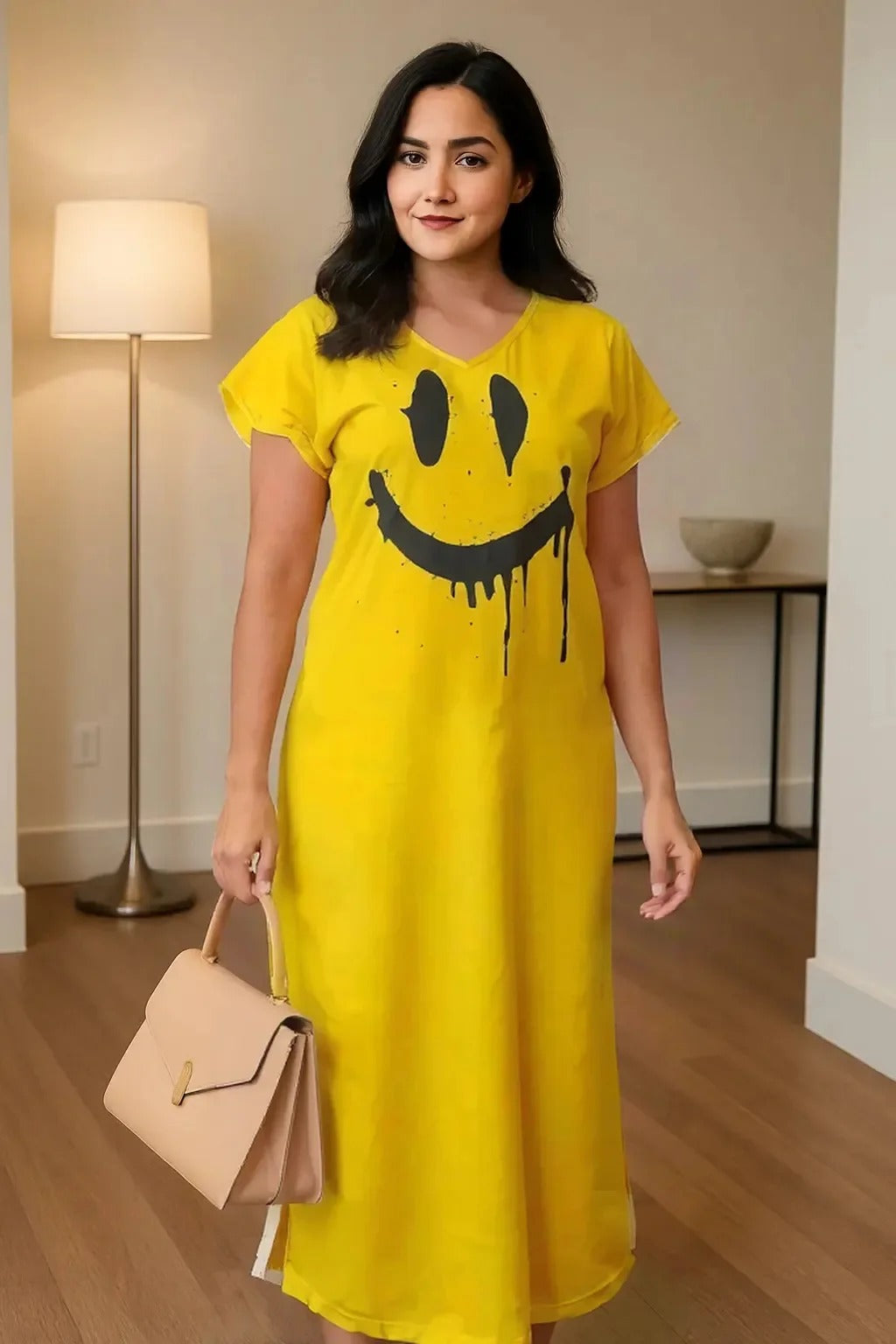 Premium Cotton Maxi Nightgown for Women