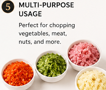 Portable Mini Electric Food Chopper USB Rechargeable Vegetable