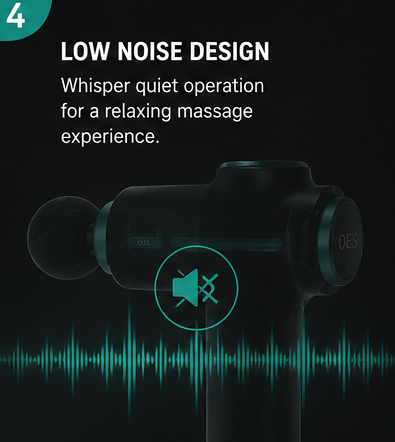 OES 8-in-1 Deep Tissue Massage Gun