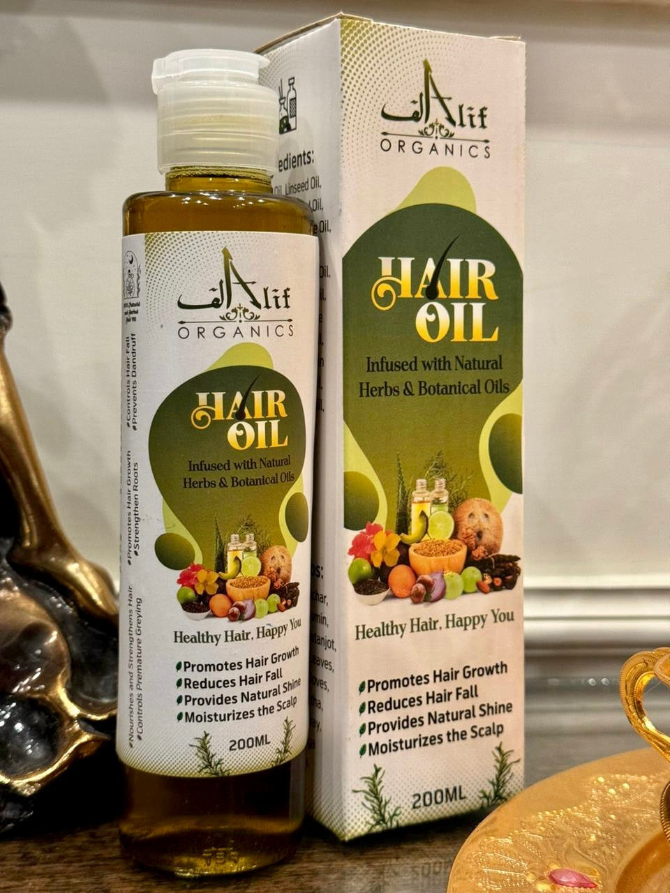 Alif Organics Herbal Hair Oil