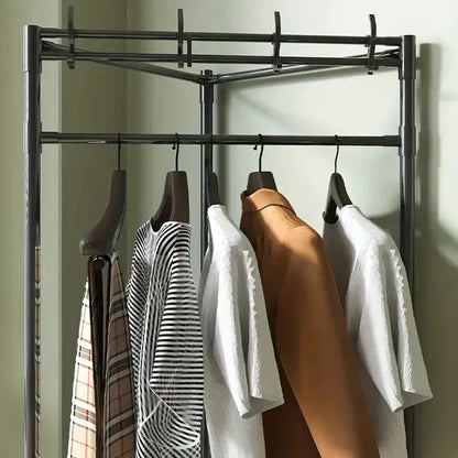 Heavy Duty Garment Rack with Storage Shelves
