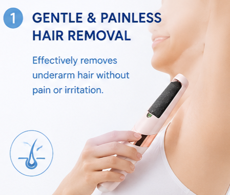Rechargeable Electric Underarm Hair Remover