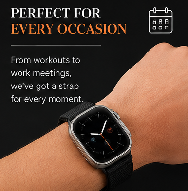 Ultra 2 Smart Watch 7-in-1 Strap Combo with Wireless Charger